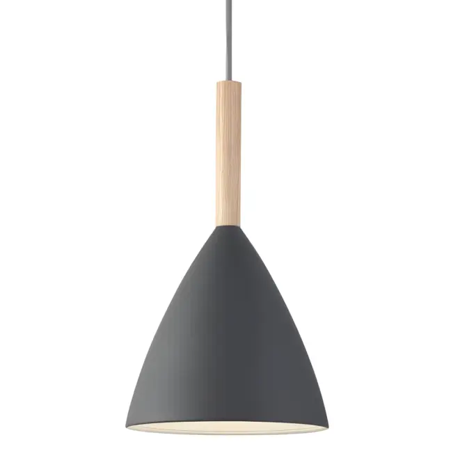 Lampa wisząca Pure - kolor Szary - 43293010