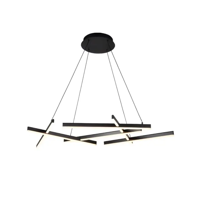 Lampa wisząca Line - kolor Czarny - MOD016PL-L75B