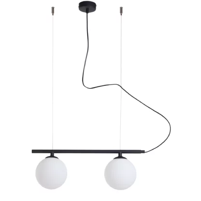 Lampa wisząca Beryl czarna - podwójna