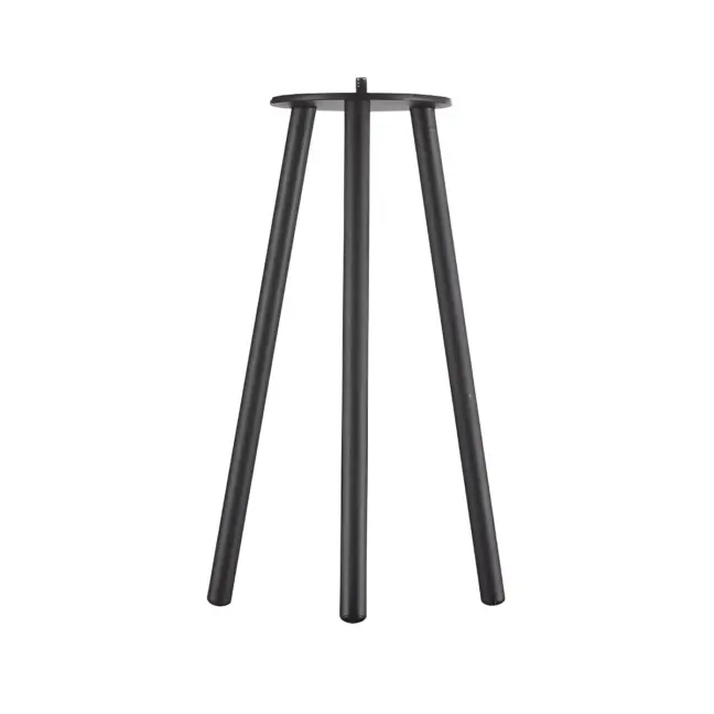 Czarna podstawa do lampy stołowej Kettle