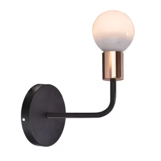 Czarny kinkiet Spill - loft