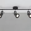 Lampa sufitowa Aslak - kolor Czarny - 45740103