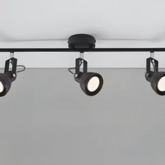 Lampa sufitowa Aslak - kolor Czarny - 45740103