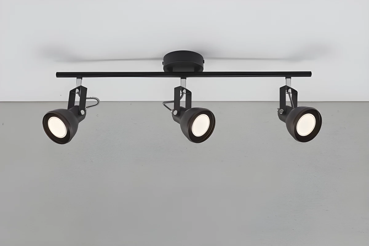 Lampa sufitowa Aslak - kolor Czarny - 45740103