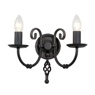 Kinkiet Rustic - ART2 BLACK