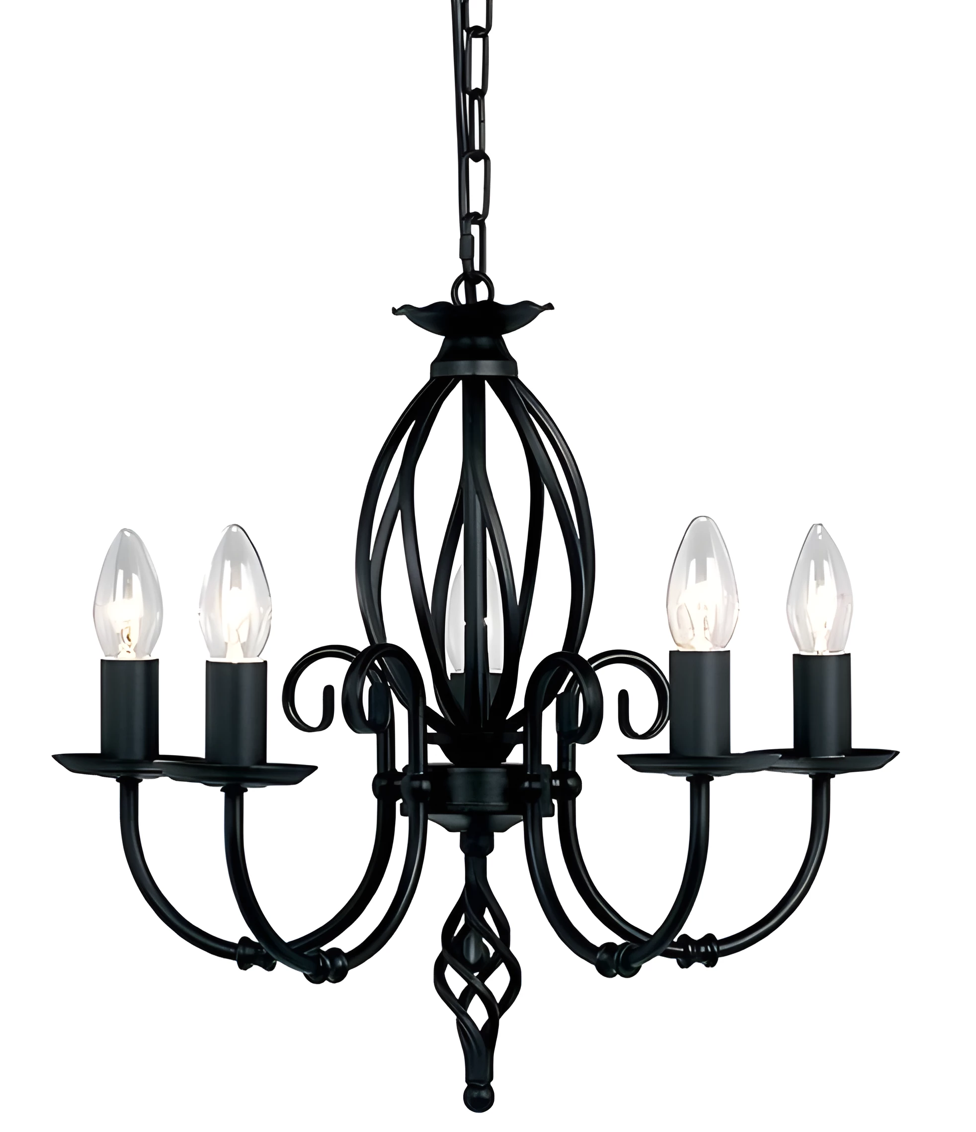 Żyrandol Rustic - ART5 BLACK