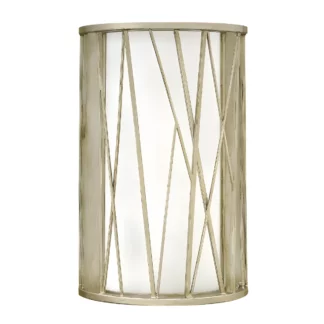 Kinkiet Nest  - kolor biały, srebrny - HK/NEST1 SL