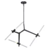 Lampa wisząca Sticks - kolor Czarny - ST-1001-6 black