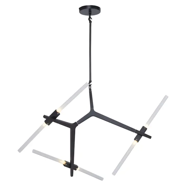 Lampa wisząca Sticks - kolor Czarny - ST-1001-6 black
