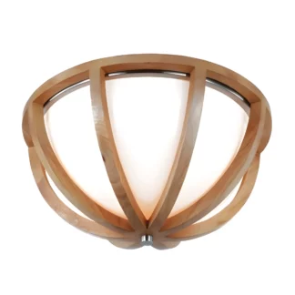 Lampa sufitowa Allier - kolor biały, brązowy - FE/ALLIER/F LW