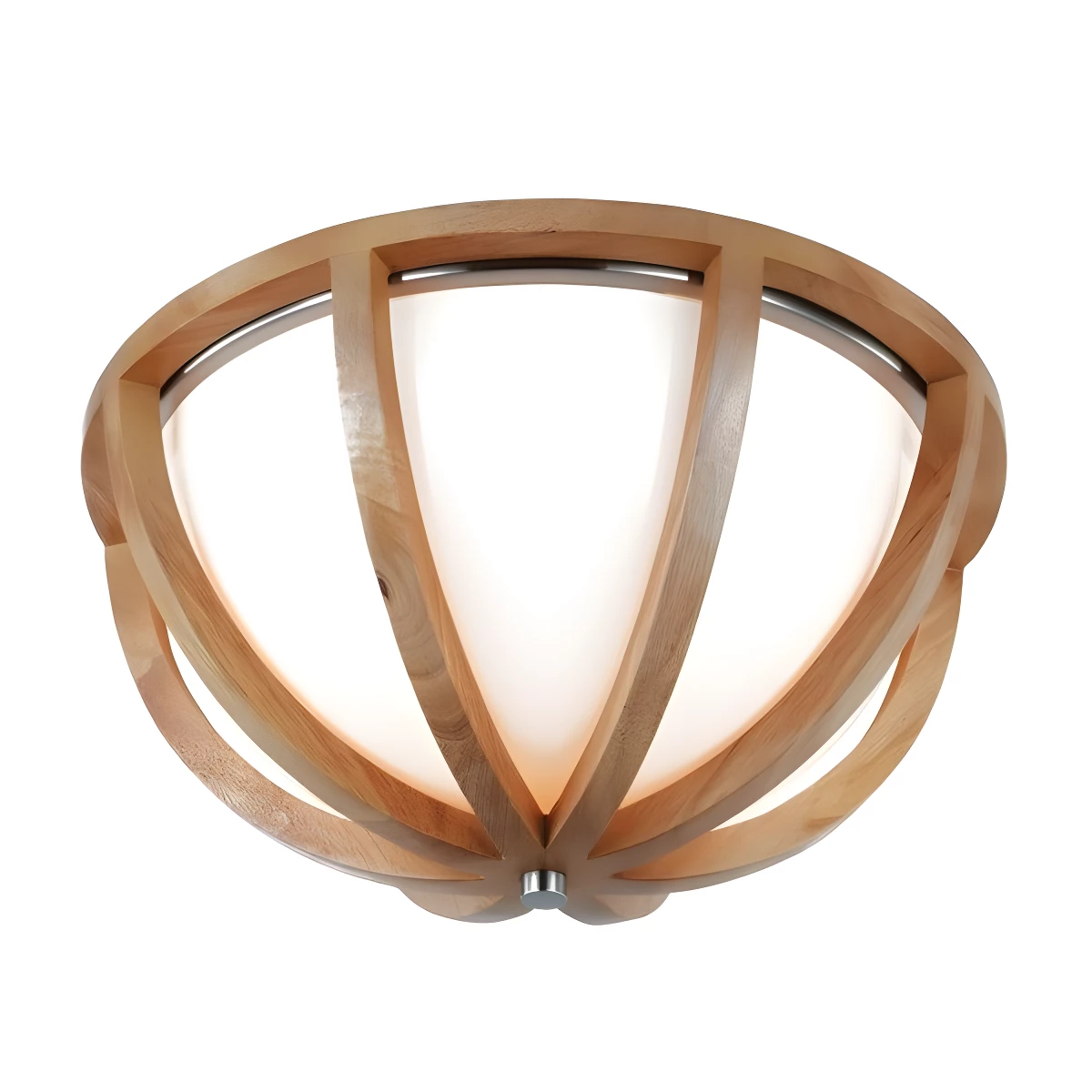 Lampa sufitowa Allier - kolor biały, brązowy - FE/ALLIER/F LW