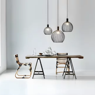 Lampa wisząca - Aver 30 - 84243003- DFTP - Nordlux - czarna