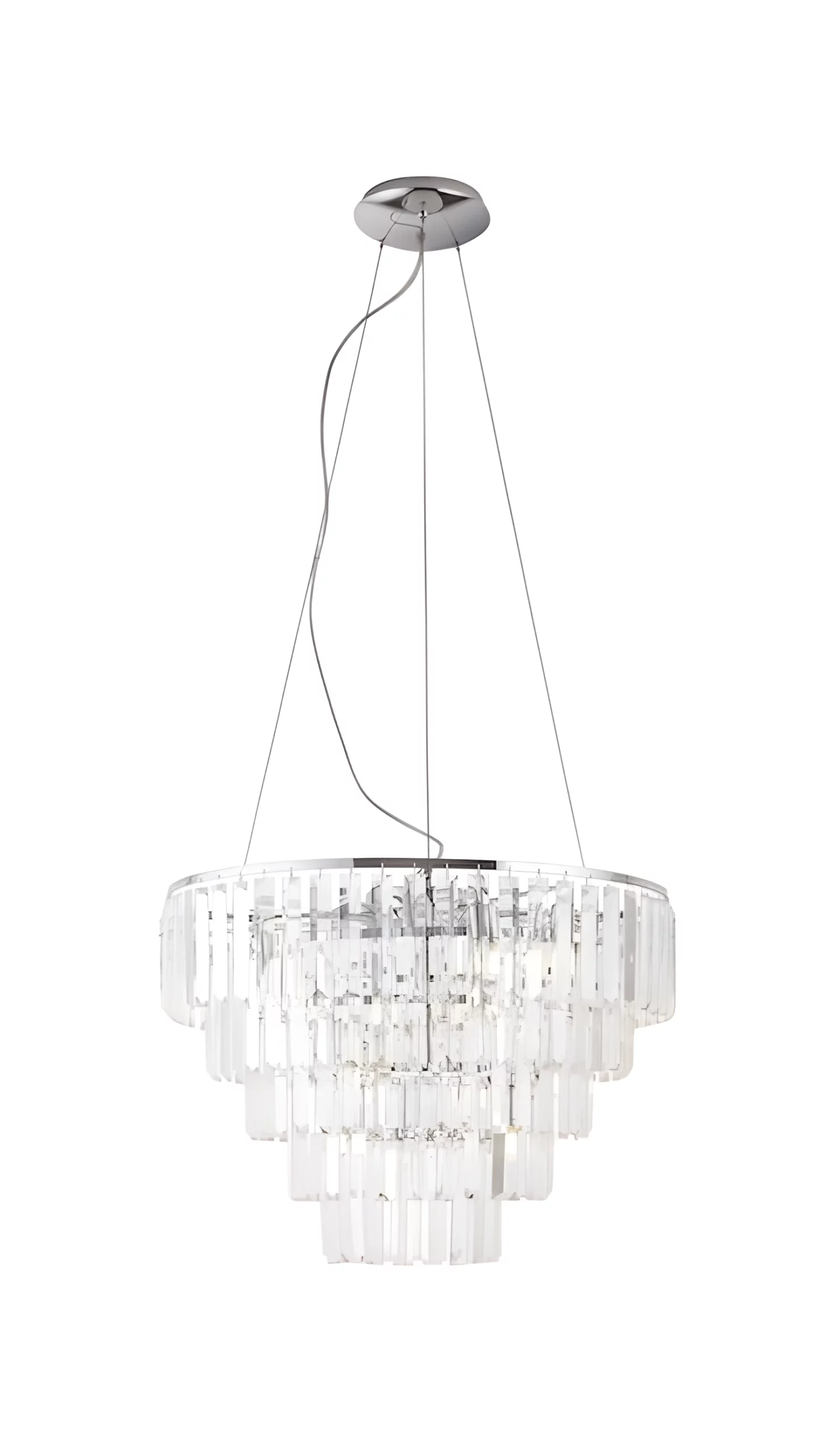 Wisząca lampa kryształowa Monaco - do salonu