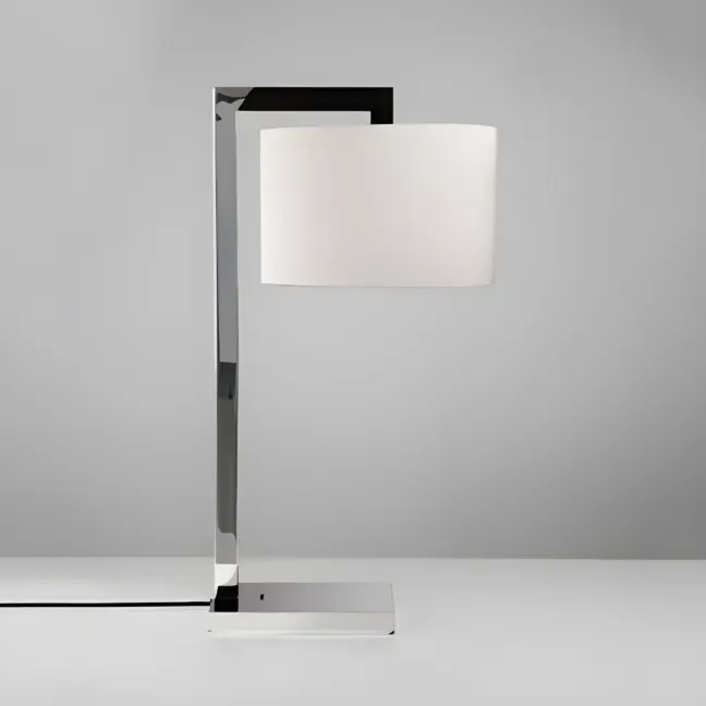 Lampa stołowa Ravello - kolor srebrny - 1222007