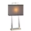 Lampa stołowa Magro - kolor srebrny, Szary - MAGRO/TL