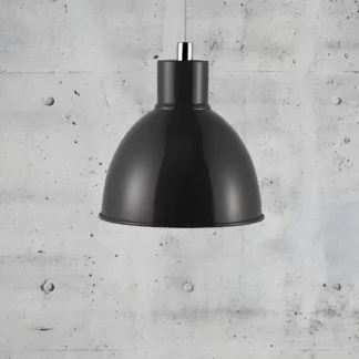 Lampa wisząca Pop - kolor Czarny, Szary - 45833050