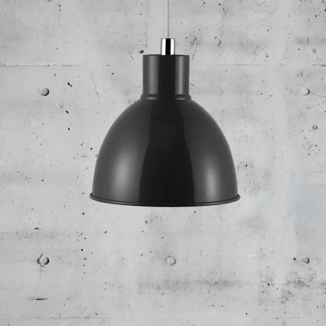 Lampa wisząca Pop - kolor Czarny, Szary - 45833050