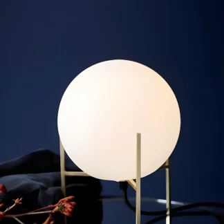 Lampa stołowa Alton - kolor biały, złoty - 47645001