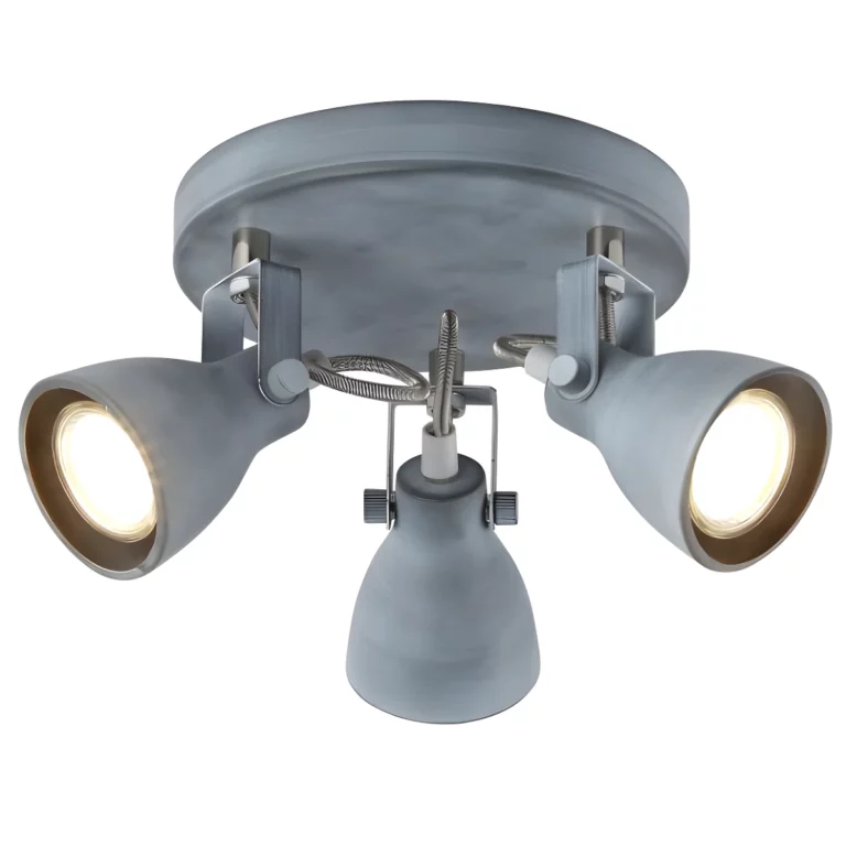 Industrialna lampa sufitowa Ash - salon
