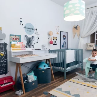 Lampa wisząca Chmurki - kolor Niebieski, Zielony - CHMURKI MINT PENDANT