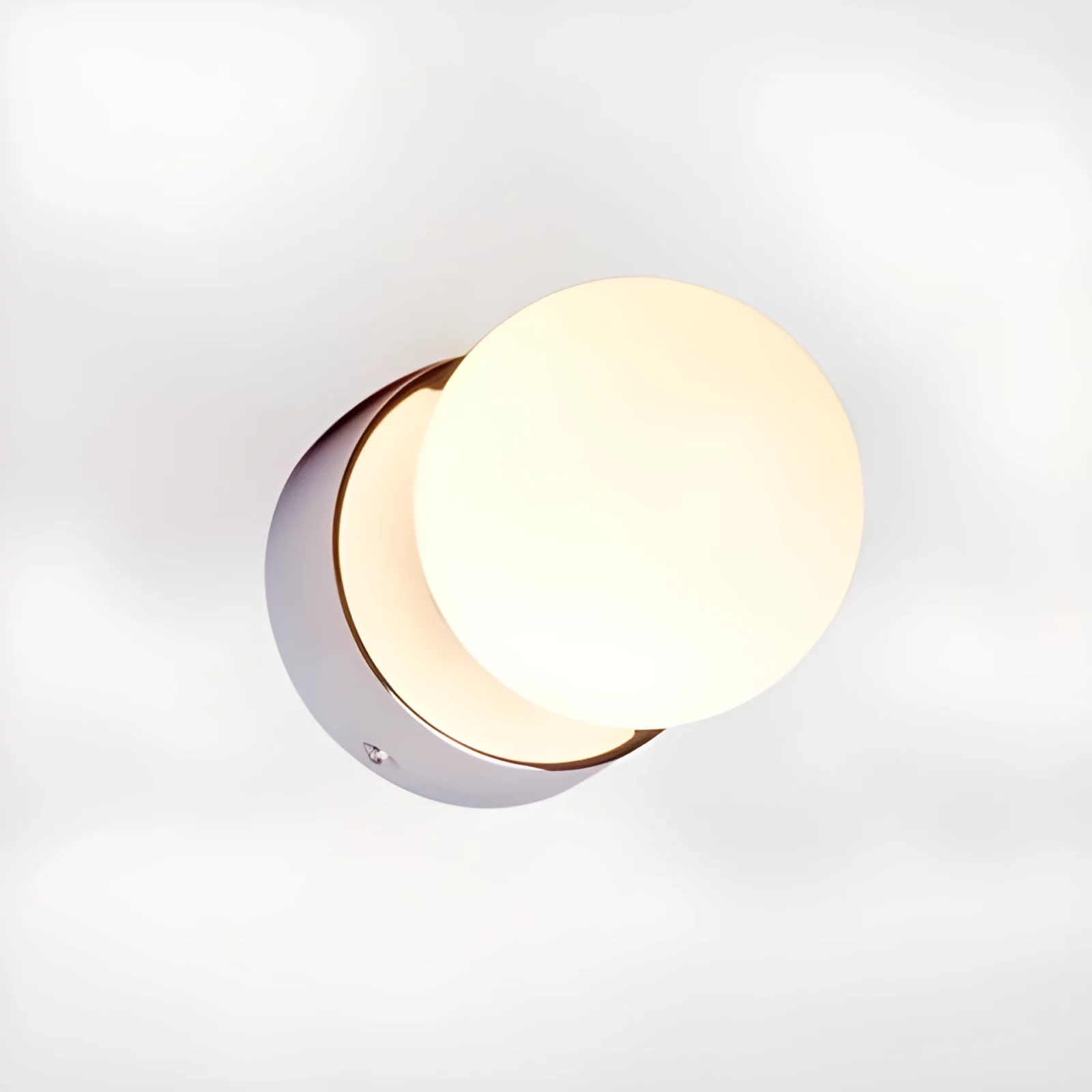 Kinkiet Brazos - kolor biały, srebrny - 6948