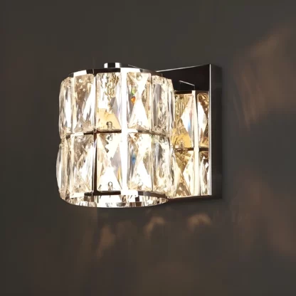 Kinkiet Diamante do pięknej sypialni