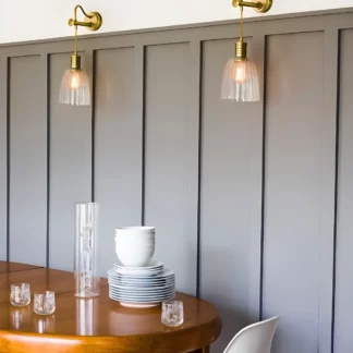 Kinkiet Douille - kolor mosiądz, złoty - DOUILLE1 AB