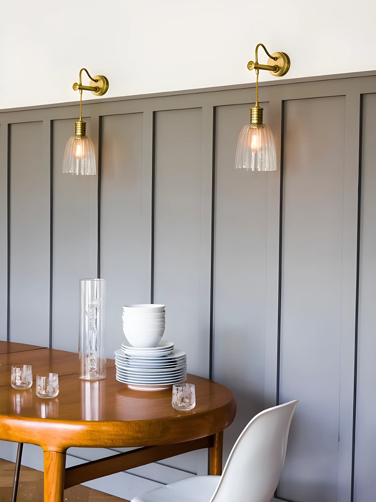 Kinkiet Douille - kolor mosiądz, złoty - DOUILLE1 AB