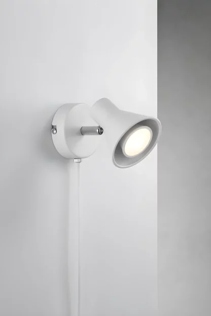 Kinkiet EIK - kolor biały - 45761001