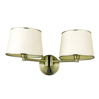 Kinkiet Ibis do klasycznej sypialni