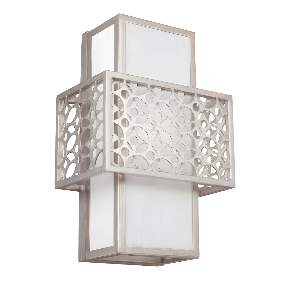 Kinkiet Kenney - kolor biały, srebrny - FE/KENNEY1