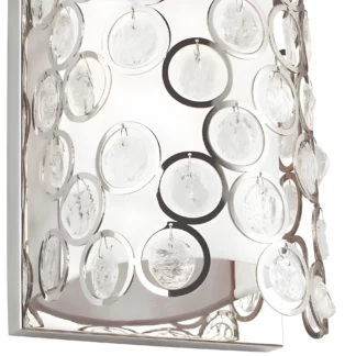 Kinkiet Lexi - kolor biały, srebrny - FE/LEXI1