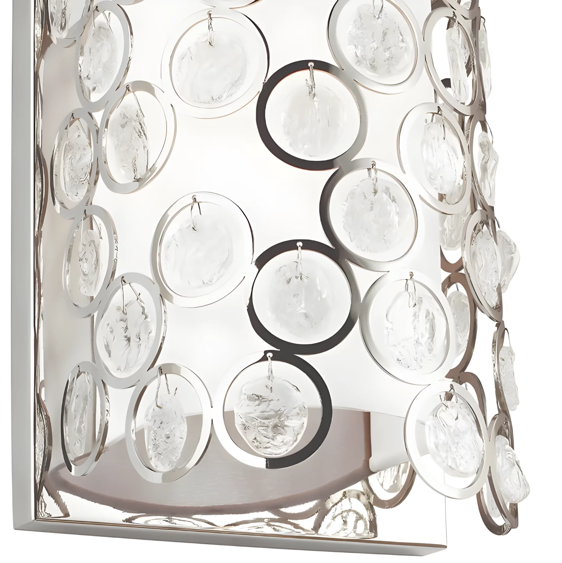 Kinkiet Lexi - kolor biały, srebrny - FE/LEXI1