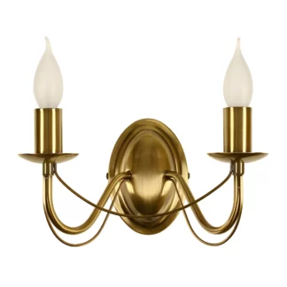 Kinkiet Muza - 2 ramiona do korytarza lub przedpokoju