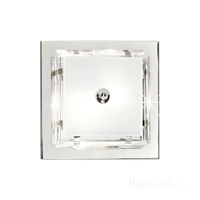 Plafon Chuck - kolor srebrny, transparentny - 0342.12.5