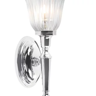 Klasyczny kinkiet glamour do łazienki Chic