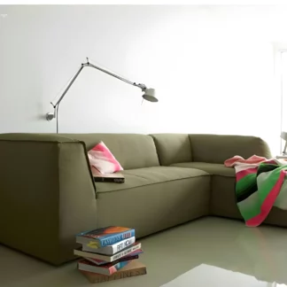 Kinkiet Tolomeo Braccio Parete nad sofę do salonu