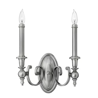 Kinkiet York Town - kolor srebrny - HK/YORKTOWN2