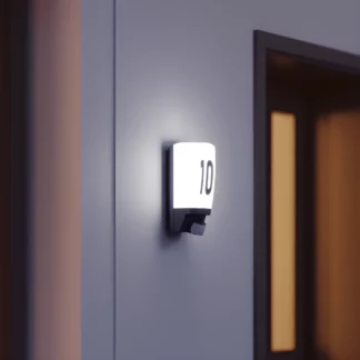 Kinkiet zewnętrzny L1B do podświetlenia numeru domu