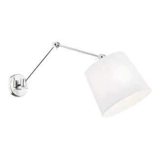 Kinkiet Zakyntos Bis nad łóżko w sypialni