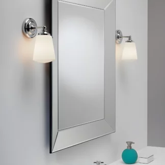 Kinkiet Anton - kolor biały, srebrny - 1106001