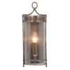 Oryginalna lampa ścienna Lantern – Ardant Decor – ciemny brąz