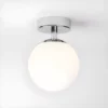Lampa sufitowa Denver  - kolor biały, srebrny - 1038001