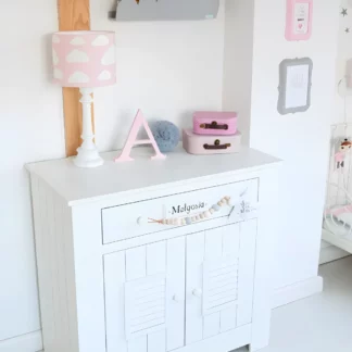 Lampa stołowa Chmurki - kolor różowy - CHMURKI PINK TB