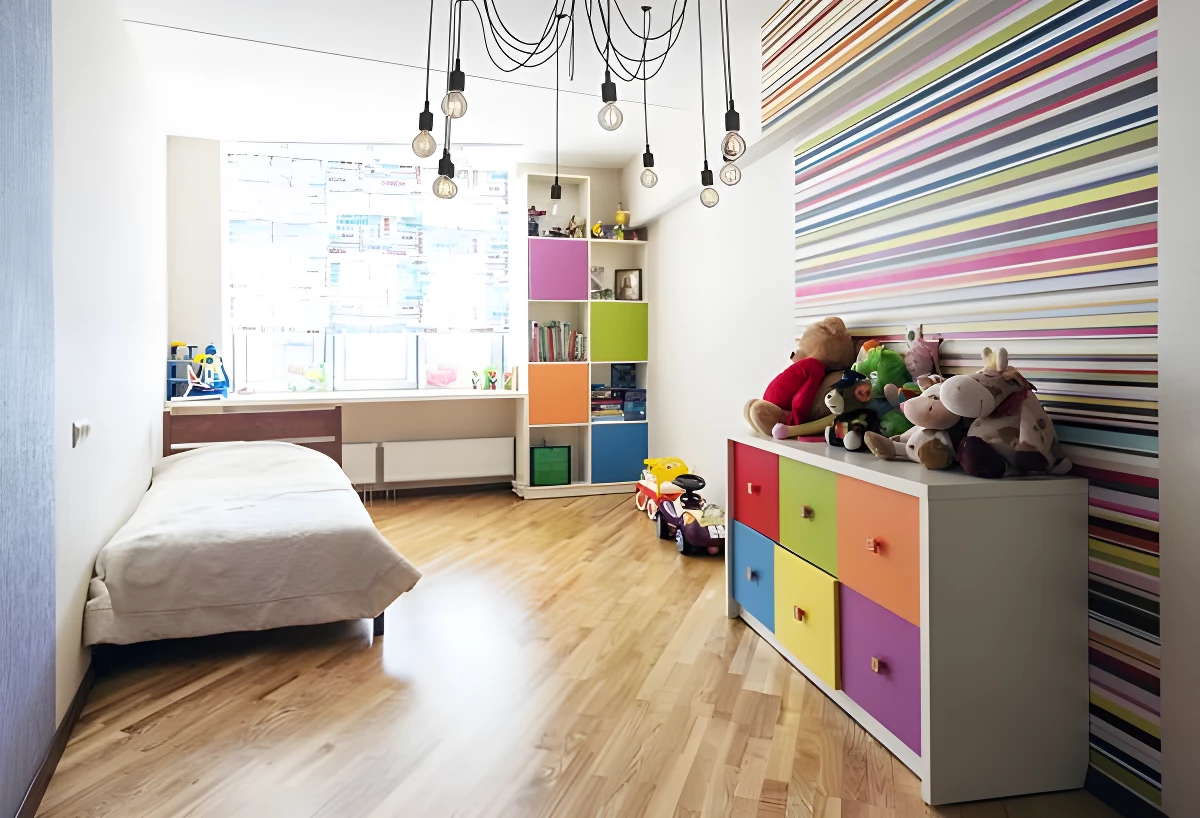 Lampa pająk do pokoju dziecka Soleto - 10 żarówek