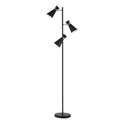 Lampa podłogowa Ashworth do nowoczesnego gabinetu