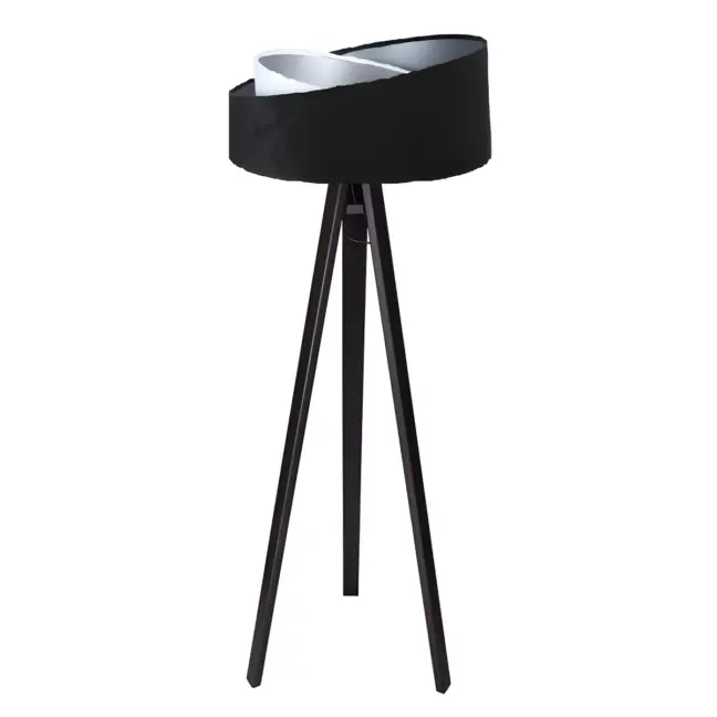 Lampa podłogowa Donna do czytania w salonie