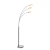 Lampa podłogowa Jaspa  - kolor srebrny - 76567