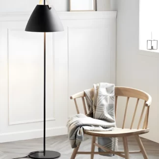 Lampa podłogowa Strap - kolor Czarny - 46234003