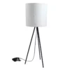 Lampa stołowa Simple  - kolor biały - LGH0513